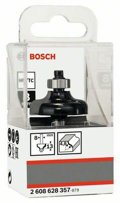 Bosch Power Tools Kantenformfräser G, 8mm, R1 4,8mm 2608628357