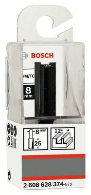 Bosch Power Tools Nutfräser 8mm,D1 12mm,L32mm 2608628374