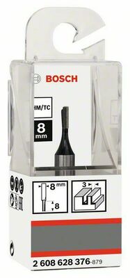 Bosch Power Tools Nutfräser 8mm,D1 3mm,L8mm 2608628376