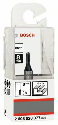 Bosch Power Tools Nutfräser 8mm,D1 4mm,L8mm 2608628377