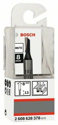 Bosch Power Tools Nutfräser 8mm,D1 5mm,L12,7mm 2608628378