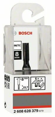 Bosch Power Tools Nutfräser 8mm,D1 6mm,L15,7mm 2608628379