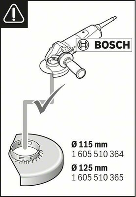 Bosch Power Tools Absaughaube GDE 115/125 FC-T (C) 1600A003DK