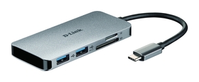 DLink Deutschland USB 3.0 Hub USB-C 6-Port DUB-M610