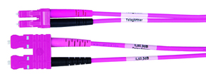 Telegärtner LWL-Duplex-Adapterkabel violett, 10,0 m 100012615