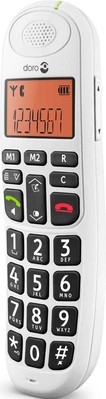 doro DECT-Telefon schnurlos doroPhoneEasy100w weiß