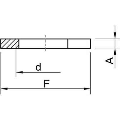 Stahl Gegenmutter M20x1,5 Ms 110865