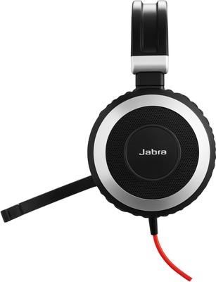 GN Audio Headset beidohrig schnurgebunden JabraEvolve80UCDuo