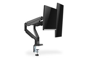 DIGITUS Dual Monitorhalter 2x 9 kg, schwarz DA-90395