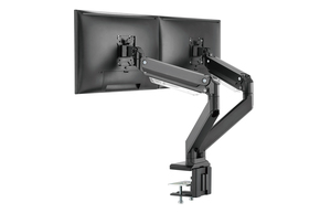 DIGITUS Dual Monitorhalter 2x 15 kg max., schwarz DA-90427