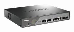 DLink Deutschland 10-Port Gigabit Switch 8x10/100/1000Mbit/s DSS-200G-10MPP/E