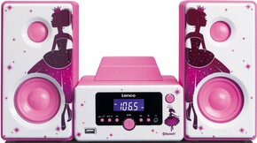 LENCO Microanlage PLL/FM,BT MC-020 Princess