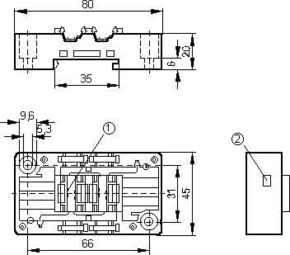 Ifm Electronic Modulunterteil EEMS-Base FC V2A AC5015