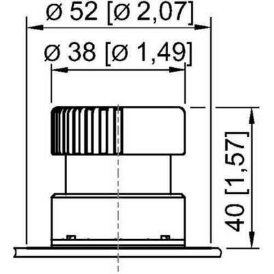 Stahl Befehlsgeräte PilzSpT. S-Ö KZKl. 8003/111-010S