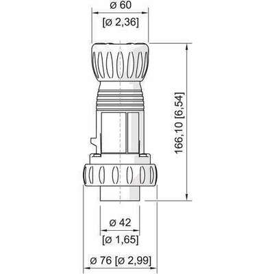 Stahl Stecker 16A 20-25V, DC 8573/12-210