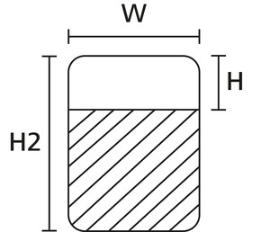 HellermannTyton Etiketten 49,53x57,1mm TAG10TD2-1209-WHCL