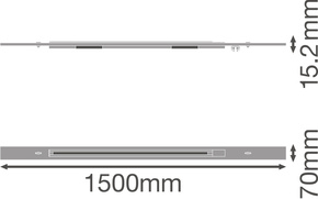 Ledvance Stromschieneneinsatz 1500 TRUSYSFLSPOTTR.1500