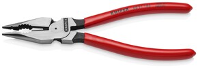 Knipex-Werk Spitzkombizange m.getauchten Griffen 08 21 185