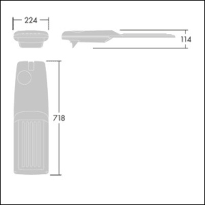 Thorn LED-Straßenleuchte 740 IP 72L50 #92904794