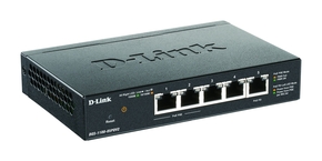 DLink Deutschland Gigabit Smart Switch 5-Port PoE DGS-1100-05PDV2