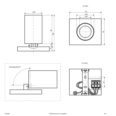 EVN Lichttechnik LED-Anbauleuchte DSE10909