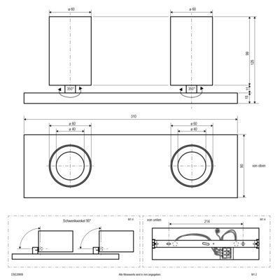 EVN Lichttechnik LED-Anbauleuchte DSE20909