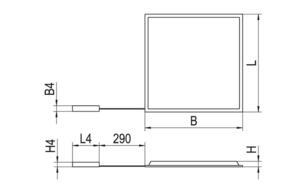 Ridi-Leuchten LED-Panel M600 4000K DALI BLP-EQ0595D #0832988