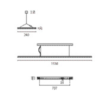 Performance in Light LED-Pendelleuchte HCL, BT 3113304