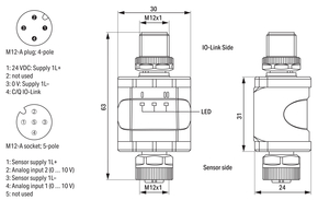 WAGO GmbH & Co. KG 2-Kanal-Analogeingang IOLinkConverter0-10V 765-2702/200-000