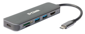 DLink Deutschland 6-in-1 USB-C Hub mit HDMI DUB-2327