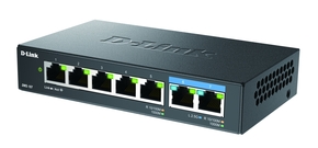 DLink Deutschland Multi-Gigabit Switch 7-Port, Unmanaged DMS-107/E