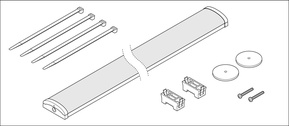 Ledvance LED-Wand-u.Deckenleuchte 830, NL LNSFIP44EM1500P45830