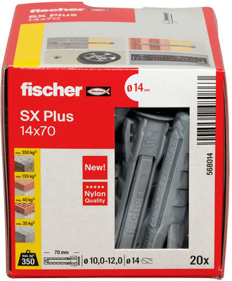 Fischer Deutschl. Dübel SX Plus SX Plus 14x70