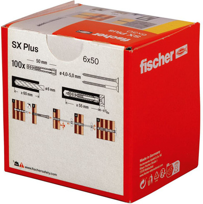 Fischer Deutschl. Dübel SX Plus SX Plus 6x50