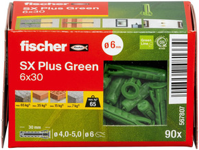 Fischer Deutschl. Dübel SX Plus SX Plus Green 6x30