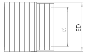 Wiska Schutzschlauch, PVC NW12 BMCG-PVC-C-BG-12