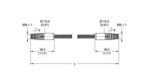 Turck Verbindungsleitung Industrial Ethernet PSGS4MPSGS4M44220.2M