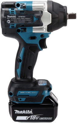 Makita Akku-Schlagschrauber 18V / 5,0 Ah DTW701RTJ