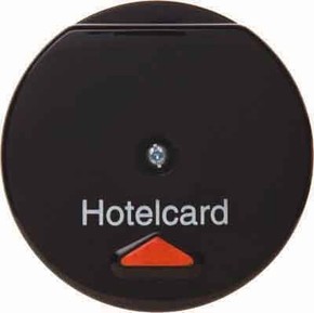 Berker Hotelcardschalter schwarz 164165