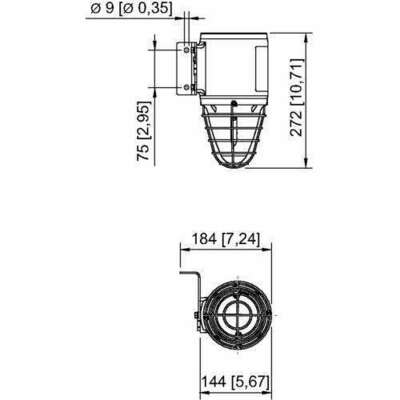 Stahl Xenon Blitzleuchte Gelb 5,0 J 42 cd FL60/C/N50YEU#205155