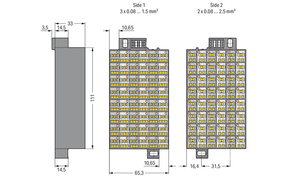 WAGO GmbH & Co. KG Rangierwabe 48-polig Druck 1-48,dgr 726-521