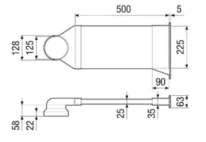 Maico Laibungselement ALD 125 LE