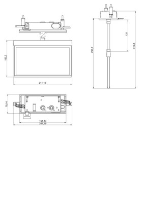 RP-Technik Rettungszeichenleuchte 3h, SC, Piktoset AMCP003SC