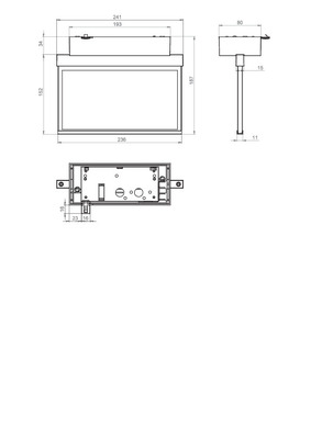 RP-Technik Rettungszeichenleuchte 8h, SC, Piktoset AMD008SC