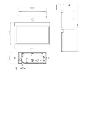 RP-Technik Rettungszeichenleuchte 3h, SC, Piktoset AMDP003SC