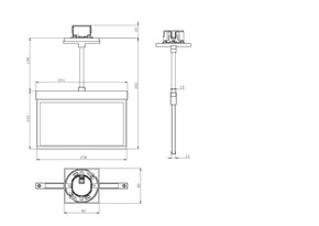 RP-Technik Rettungszeichenleuchte ZB, ML, Piktoset AMEP009ML