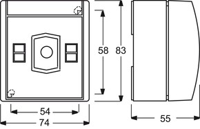 Busch-Jaeger Lichtsignal 2661 W-54