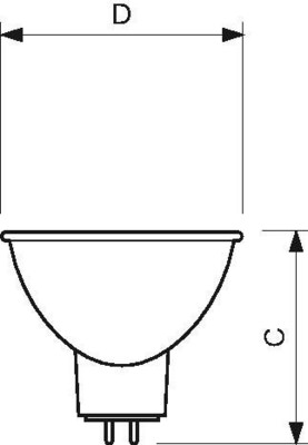 Philips Lighting Speziallampe 50W GX5.3 22.8V 13938XHP