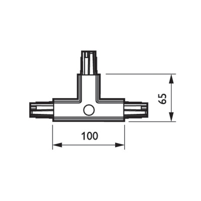 Philips Lighting T-Verbinder GAC600 ZCS750 5C6 TCPLI BK