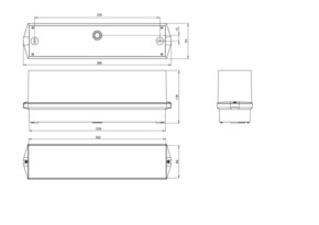 RP-Technik Rettungszeichenleuchte ZBA KWID019ML